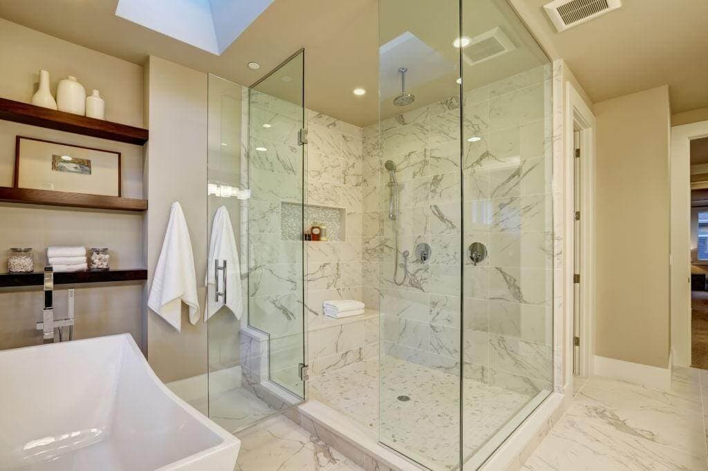 Walk-In Shower Installation project 2